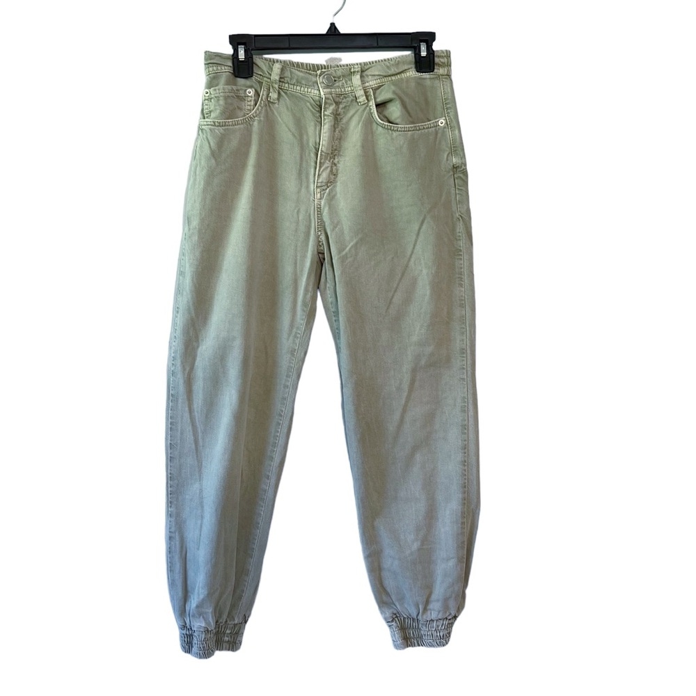Zara Mercer Jogger Jean Olive Green Size Small